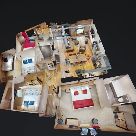 Montchavin - Hoteliere Bellecote 4 Etoiles Apartament *